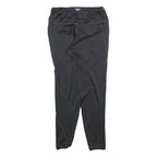 REEBOK Womens Joggers Black M W26 L27 Polyester Blend Slim Tapered Fit