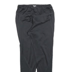 REEBOK Womens Joggers Black M W26 L27 Polyester Blend Slim Tapered Fit