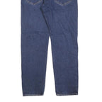 LEVI'S 502 Mens Jeans Blue Slim Straight Denim Medium W34 L27 Classic Fit