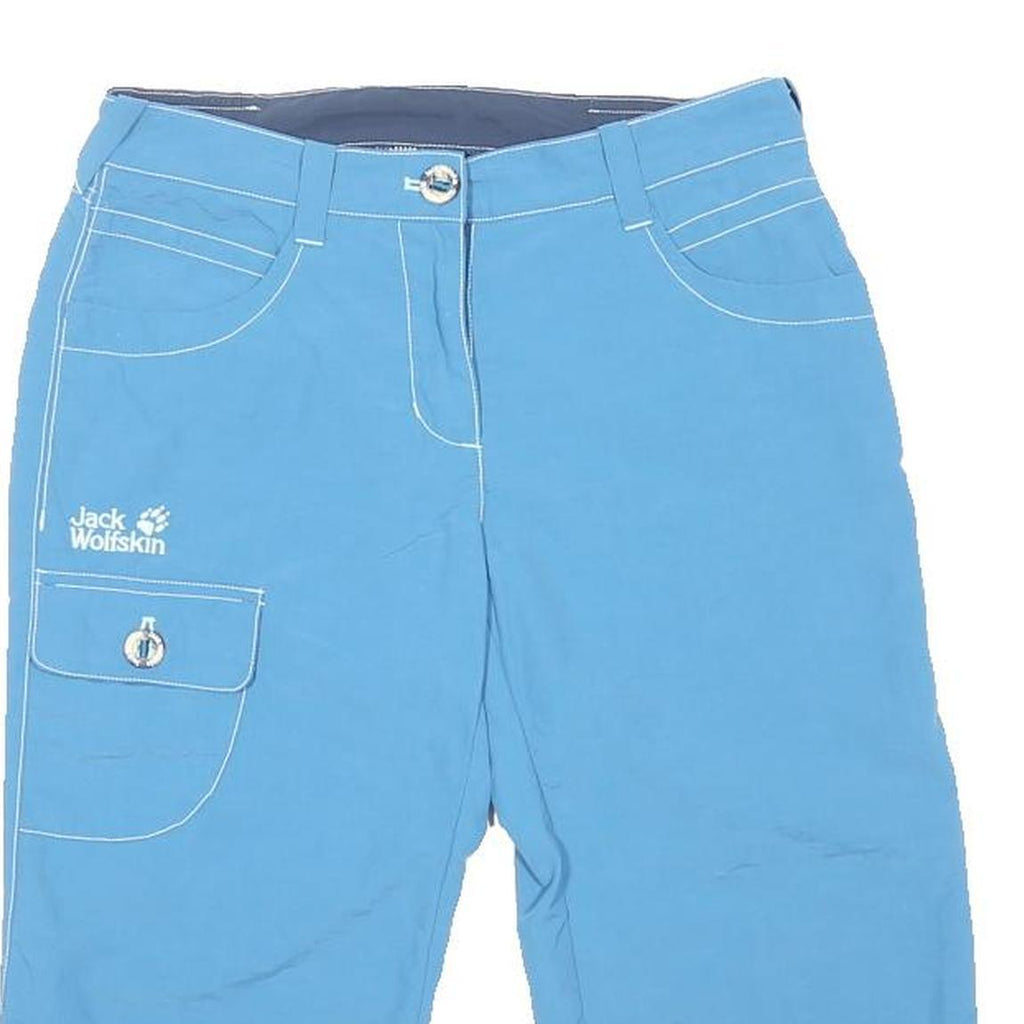 JACK WOLFSKIN Womens Shorts Blue Casual M W28 Outdoor Lightweight