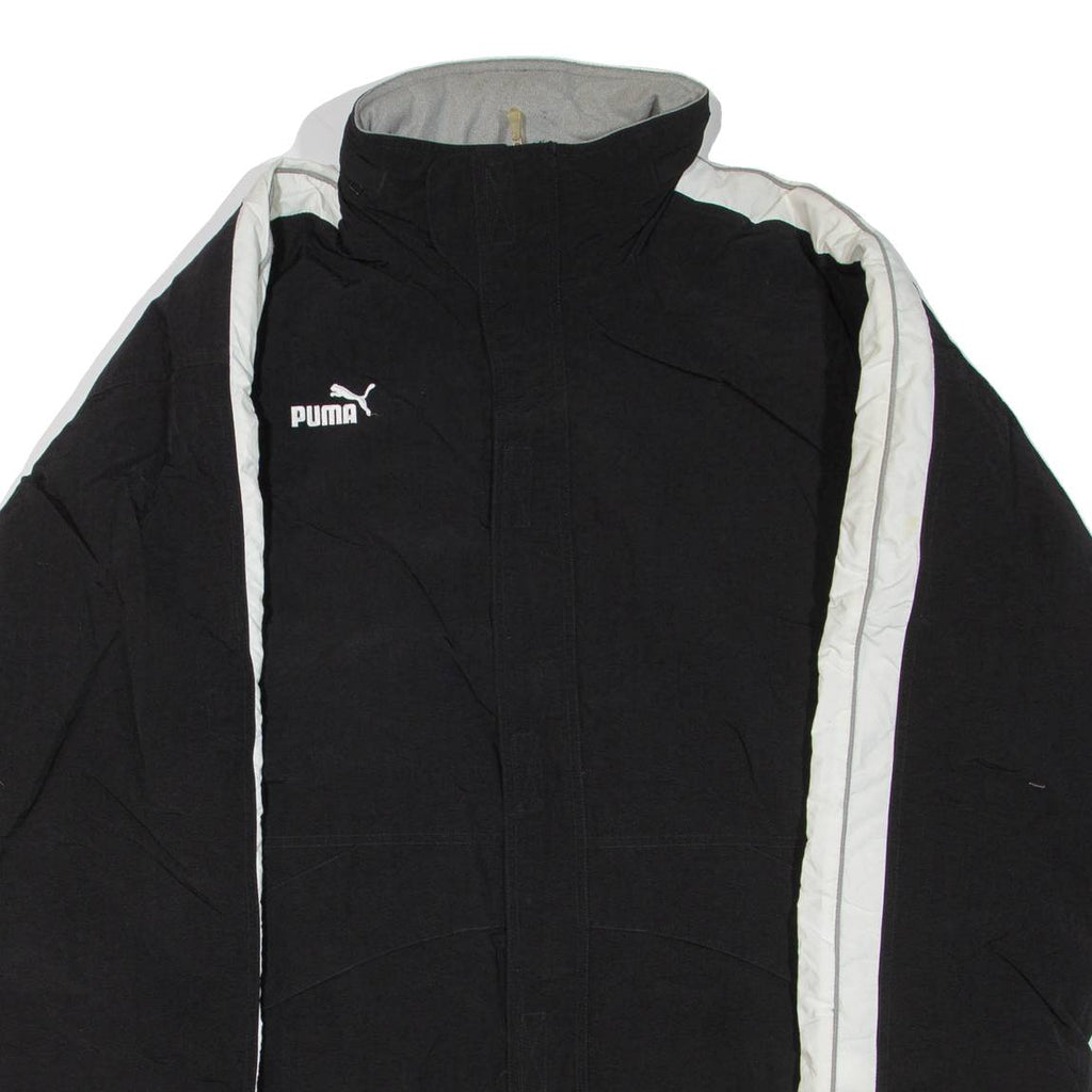 PUMA Mens Jacket Black Nylon XL