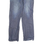 DICKIES Mens Slim Blue Denim Jeans W37 L34 Classic Cotton Zip Pockets