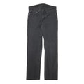 LEVI'S Mens Jeans Black Slim Skinny Denim W30 L30 Classic Zip Pockets
