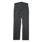 LEVI'S Mens Jeans Black Slim Skinny Denim W30 L30 Classic Zip Pockets