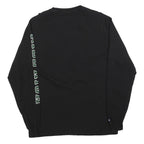 JANSPORT Mens Black Cal Poly Mustangs Long Sleeve Crew Neck T-Shirt L
