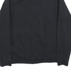 NIKE Mens Black Jacket S Cotton Blend Plain Zip Sports Casual Fitness Wear