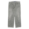 MEMORY SPECIAL Mens Regular Fit Straight Grey Denim Cotton Blend W34 L30 Casual