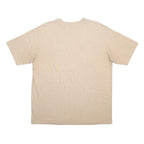 CARHARTT Mens Beige Speckled T-Shirt XL Short Sleeve Crew Neck Pocket Logo