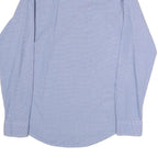 RIFLE Mens Blue Cotton Blend Shirt M Button-Down Collar Long Sleeve Casual