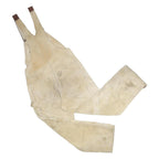 CARHARTT Mens Beige Cotton Dungarees Loose Fit Workwear M W34 L30 Durable