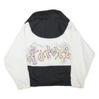 SERGIO TACCHINI Womens Black & White Graphic Zip Jacket M Polyester Blend Casual