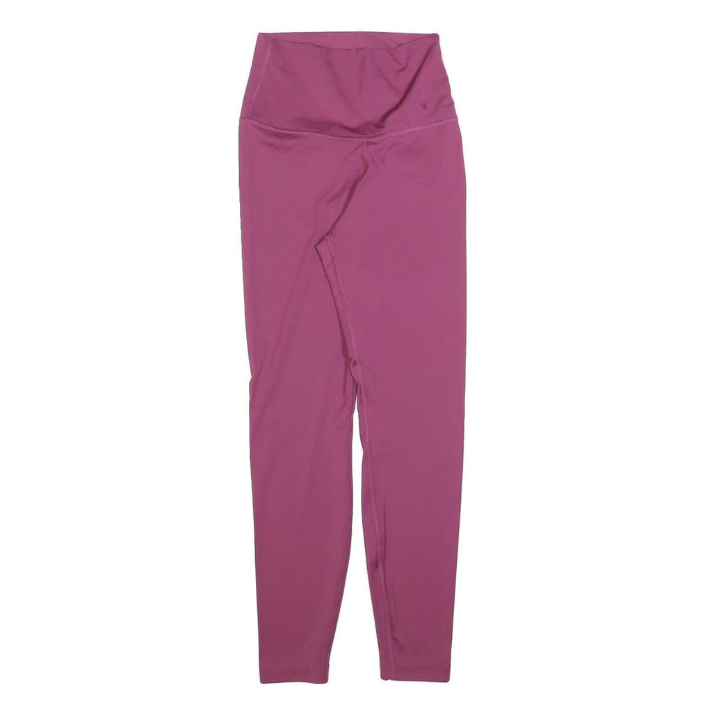 NIKE Womens Joggers Pink XS W20 L26 Slim Tapered Leg Sportswear Activewear