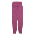 NIKE Womens Joggers Pink XS W20 L26 Slim Tapered Leg Sportswear Activewear