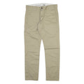 DICKIES Mens Trousers Beige Slim Skinny W31 L28