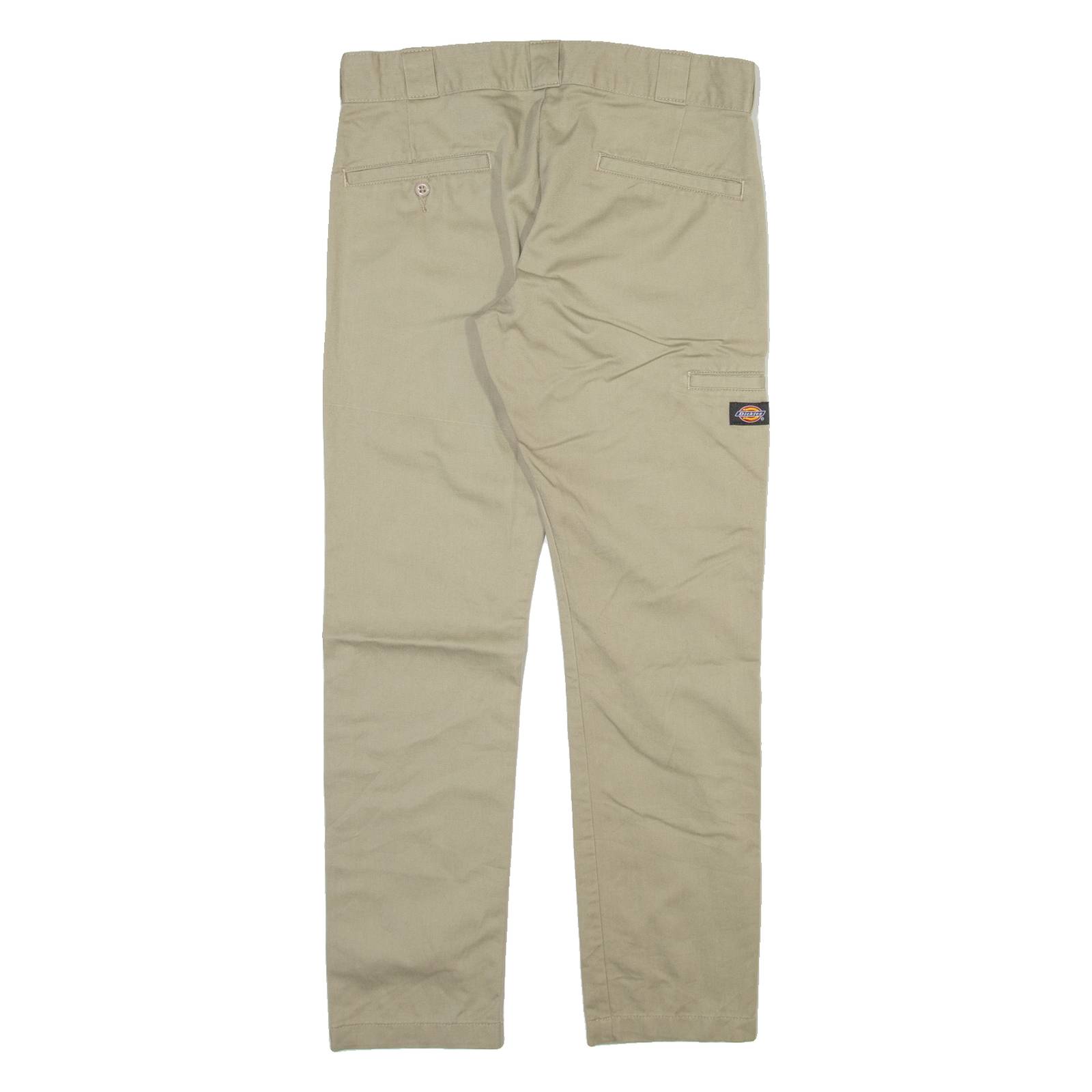 DICKIES Mens Trousers Beige Slim Skinny W31 L28