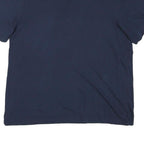 NIKE Mens Blue & Red Logo Graphic T-Shirt XL Short Sleeve Crew Neck Cotton Blend