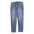 DICKIES Mens Jeans Blue Slim Straight Denim Medium W33 L34 Classic Casual Wear