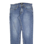 DICKIES Mens Jeans Blue Slim Straight Denim Medium W33 L34 Classic Casual Wear
