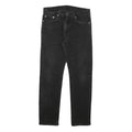 LEVI'S Mens Black Slim Slim Skinny Denim Medium W29 L27 Classic Zip Jeans