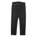 LEVI'S Mens Black Slim Slim Skinny Denim Medium W29 L27 Classic Zip Jeans