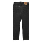 LEVI'S Mens Black Slim Slim Skinny Denim Medium W29 L27 Classic Zip Jeans