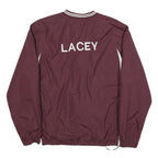 SPORT TEK Mens Maroon & White Nor Cal Starz Fastpitch V-Neck M Sweatshirt