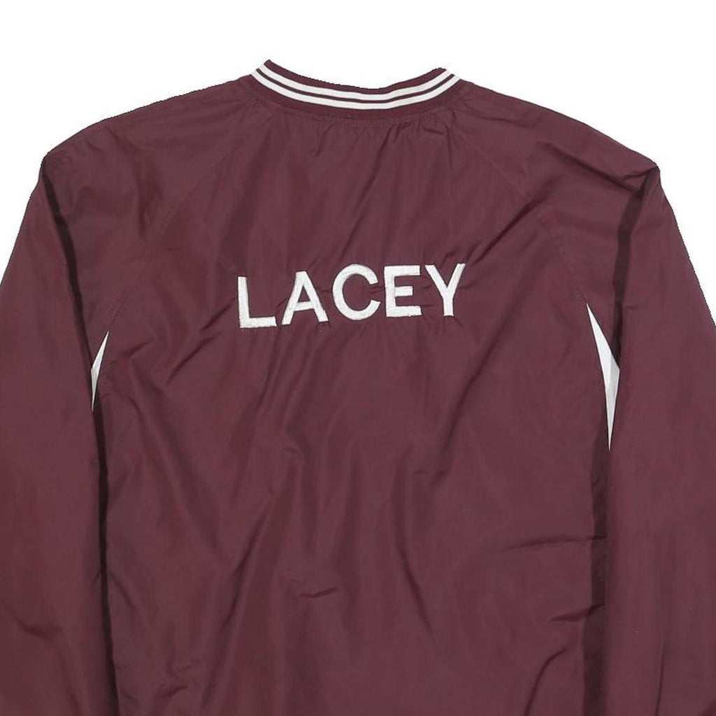 SPORT TEK Mens Maroon & White Nor Cal Starz Fastpitch V-Neck M Sweatshirt