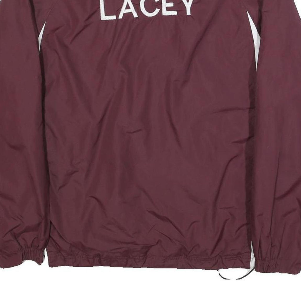 SPORT TEK Mens Maroon & White Nor Cal Starz Fastpitch V-Neck M Sweatshirt