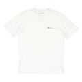 BERGHAUS Mens White Cotton Blend T-Shirt L Short Sleeve Crew Neck Logo