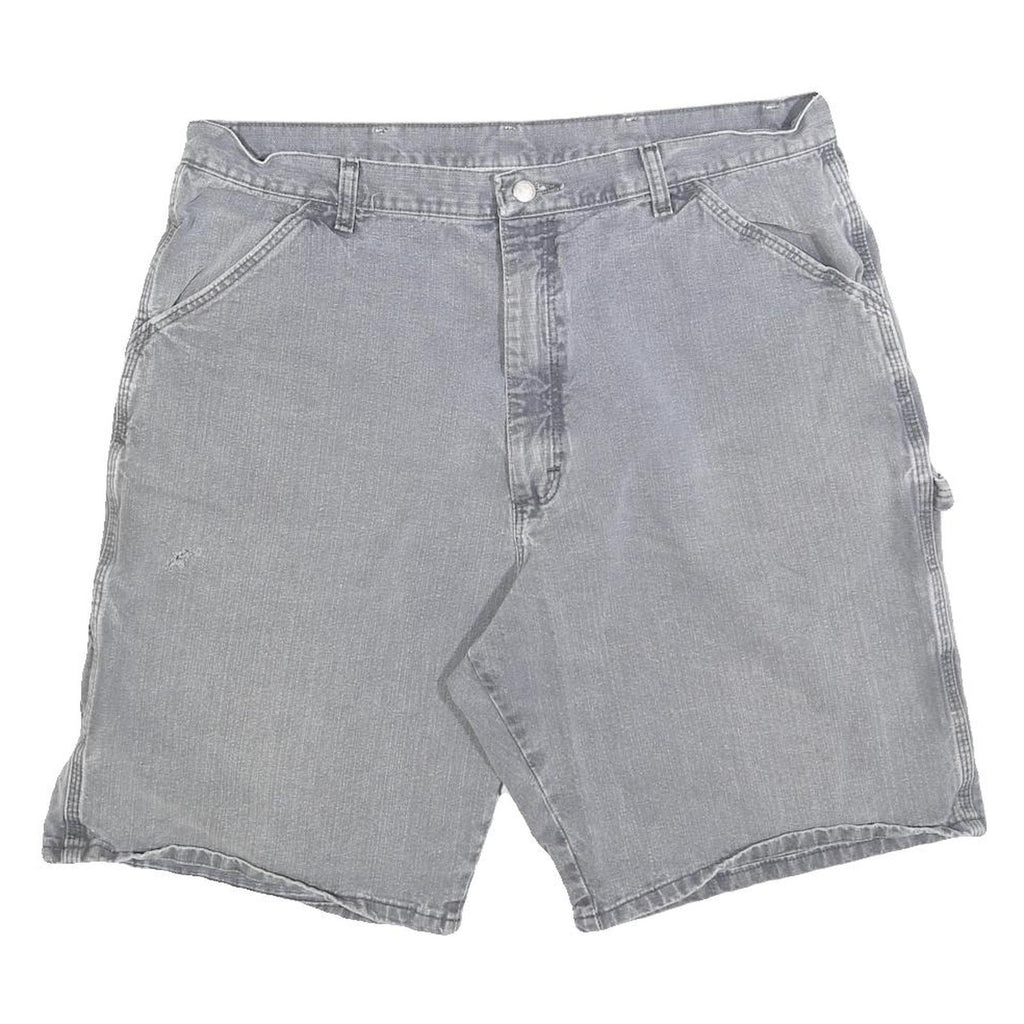 WRANGLER Mens Shorts Grey Casual XL W38 Cotton Blend Durable Workwear