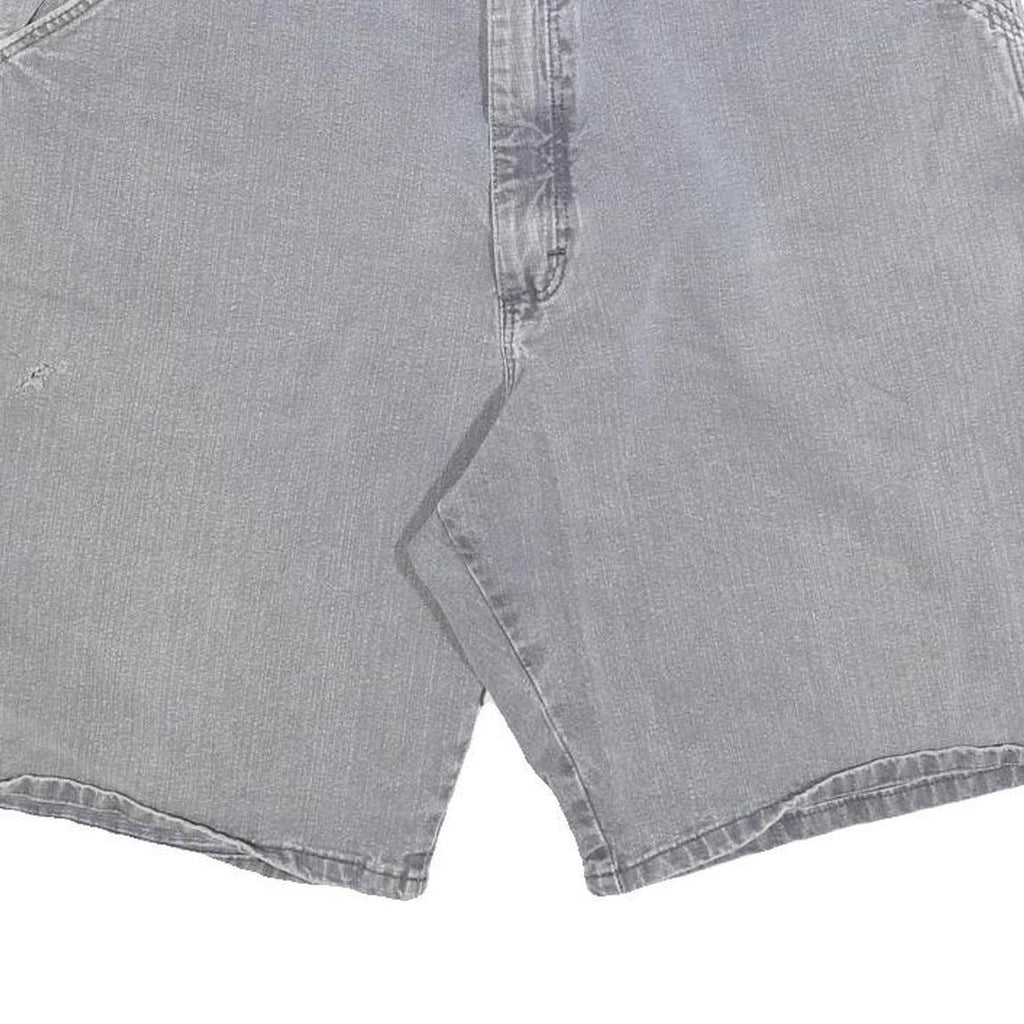 WRANGLER Mens Shorts Grey Casual XL W38 Cotton Blend Durable Workwear