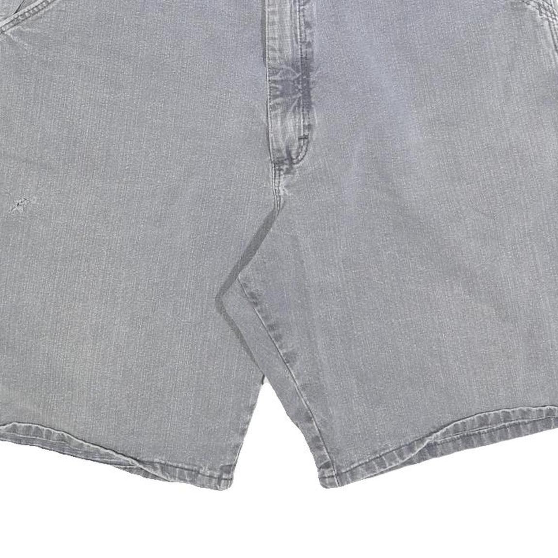 WRANGLER Mens Shorts Grey Casual XL W38 Cotton Blend Durable Workwear
