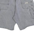WRANGLER Mens Shorts Grey Casual XL W38 Cotton Blend Durable Workwear