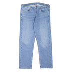 LEVI'S 505 Jeans Mens Blue Regular Straight Stone Wash W37 L29