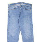 LEVI'S 505 Jeans Mens Blue Regular Straight Stone Wash W37 L29