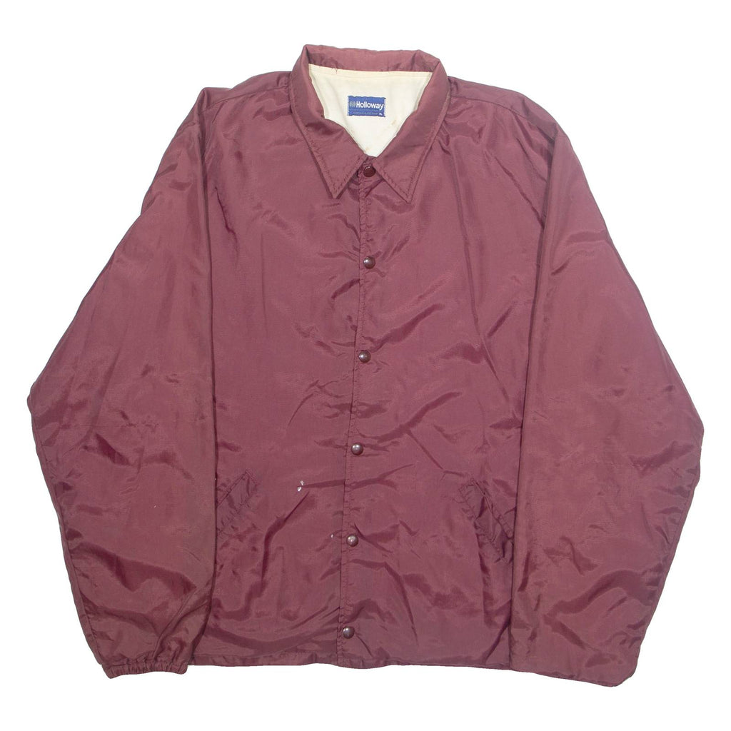 HOLLOWAY Mens Jacket Maroon USA XL