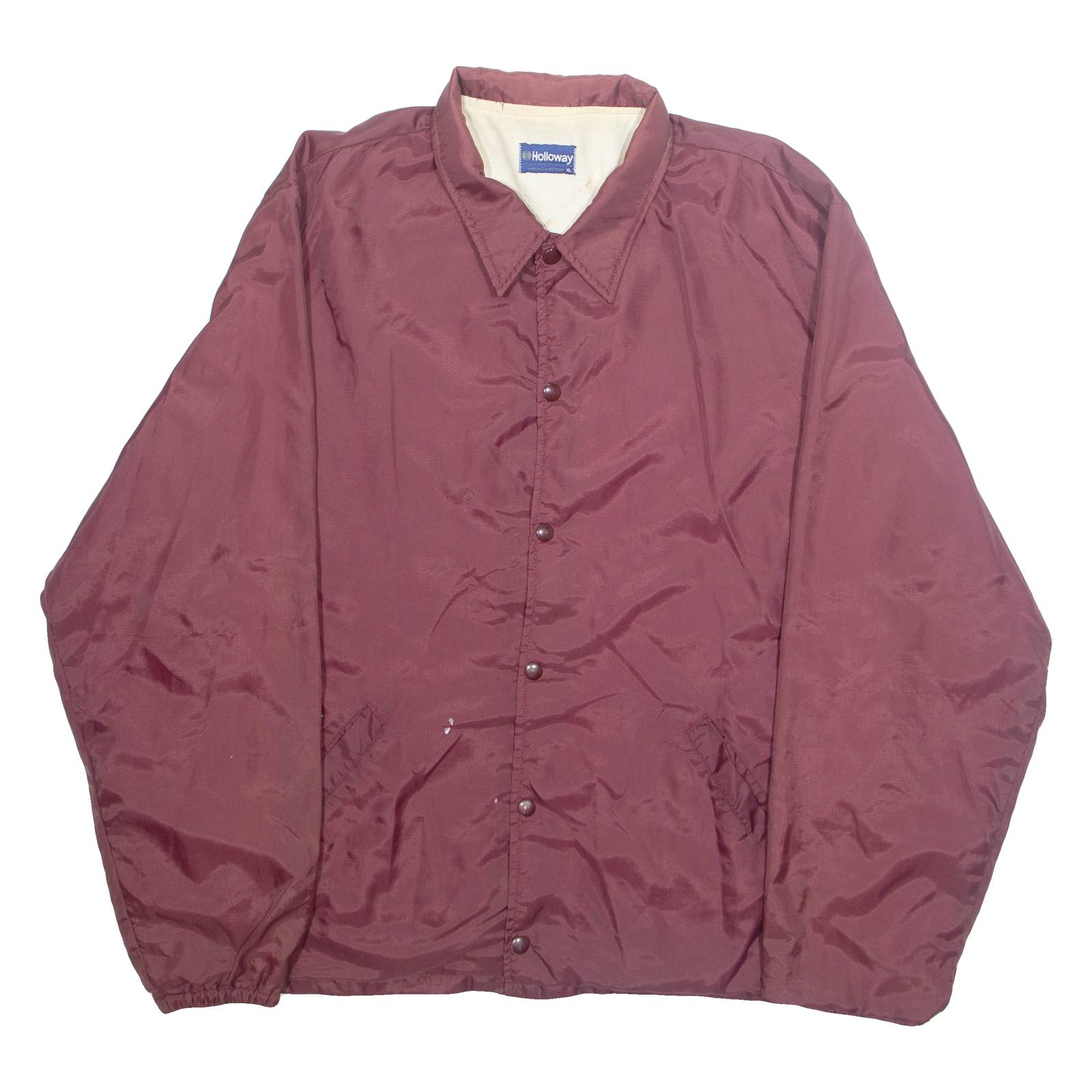 HOLLOWAY Mens Jacket Maroon USA XL