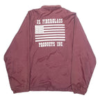 HOLLOWAY Mens Jacket Maroon USA XL
