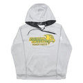 ADIDAS Mens Grey Felician University Womens Soccer Hoodie S Polyester Blend