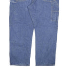 DICKIES Mens Regular Blue Denim Jeans Cotton Blend W40 L30 Workwear Classic Zip