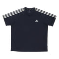 ADIDAS PRIME GREEN Mens Navy Blue T-Shirt 2XL Short Sleeve Crew Neck Sportswear