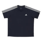 ADIDAS PRIME GREEN Mens Navy Blue T-Shirt 2XL Short Sleeve Crew Neck Sportswear