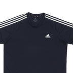 ADIDAS PRIME GREEN Mens Navy Blue T-Shirt 2XL Short Sleeve Crew Neck Sportswear