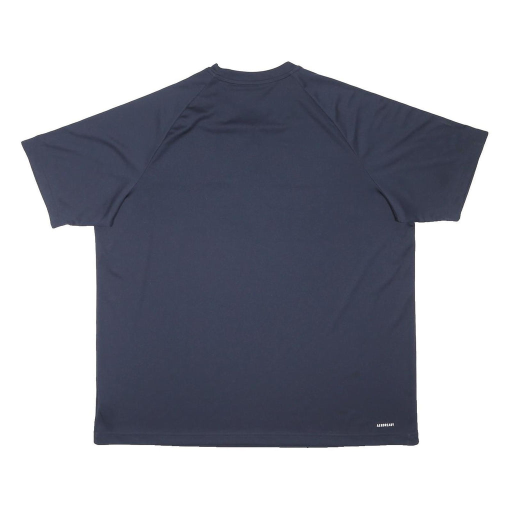 ADIDAS PRIME GREEN Mens Navy Blue T-Shirt 2XL Short Sleeve Crew Neck Sportswear