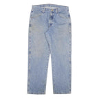 DICKIES Mens Jeans Blue Regular Straight Denim Medium W32 L29 Classic Fit