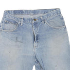 WRANGLER Mens Denim Blue Casual Shorts M W32 Cotton Blend Light Wash
