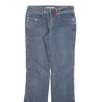 UNGUAU RADICAL Womens Slim Blue Denim Jeans W28 L32 Stylish Cotton Blend Zip