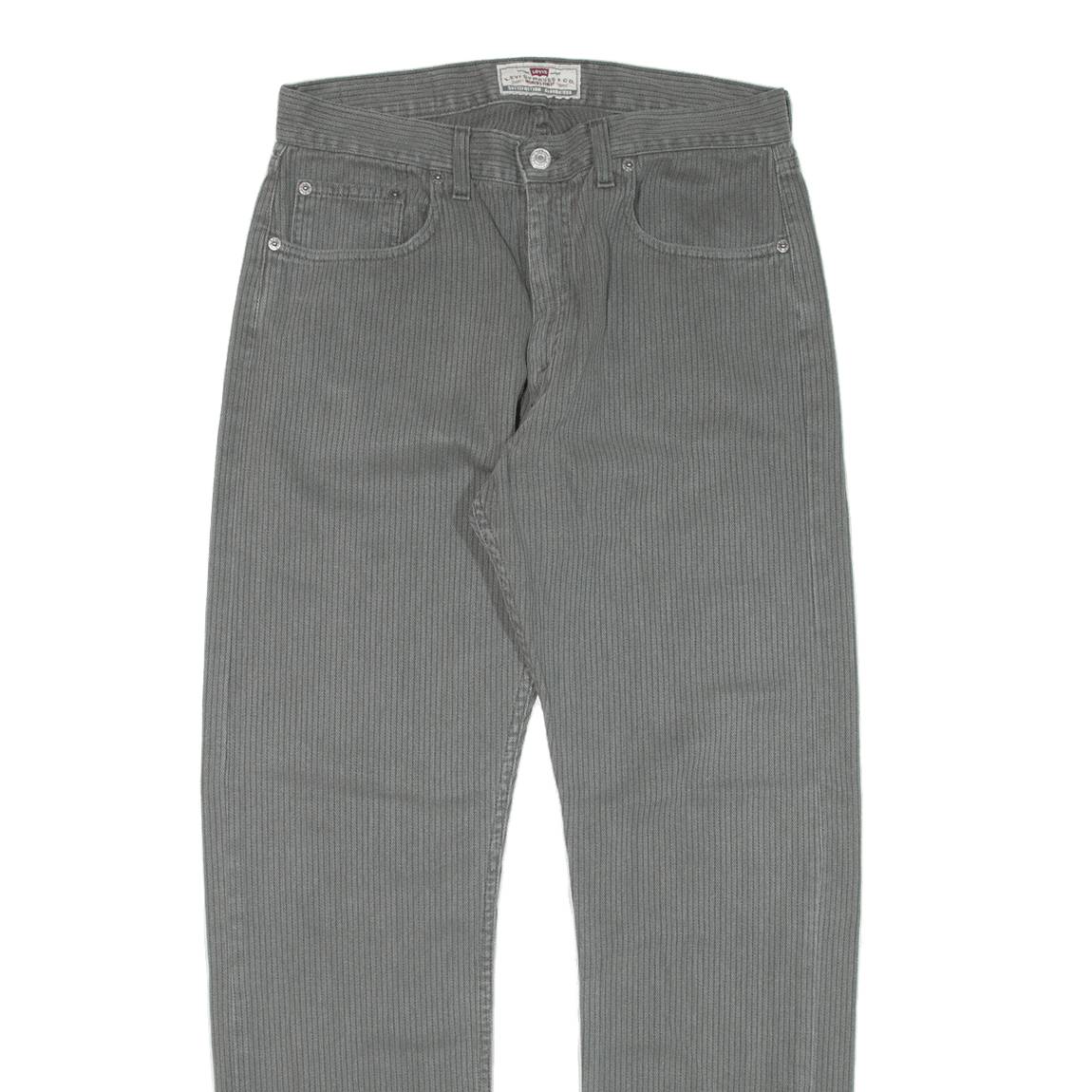 LEVI'S 458 Mens Trousers Green Regular Straight W31 L29