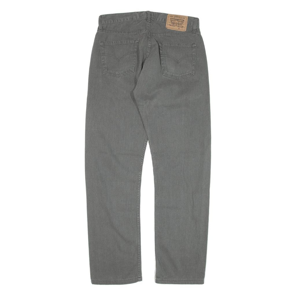 LEVI'S 458 Mens Trousers Green Regular Straight W31 L29