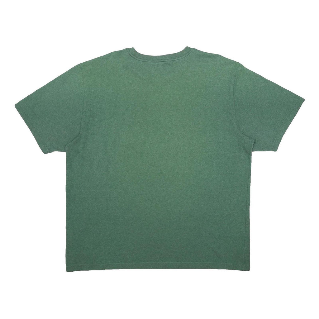 CARHARTT Mens Green Pocket T-Shirt XL Short Sleeve Crew Neck Cotton Blend